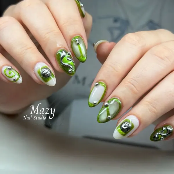Nail work by Mazy Nail Studio